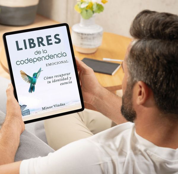 Imagen sobre liberación de la codependencia emocional y recuperación de la identidad.