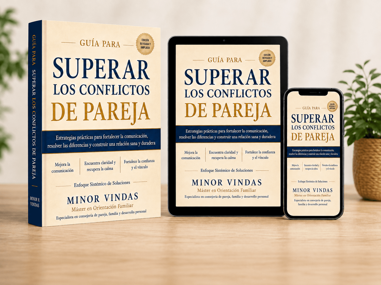 Guía para Superar los Conflictos de Pareja en formato digital de Minor Vindas
